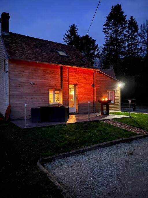 Cottage Cocooning Romantique Avec Jaccuzzi Prive Ancinnes Zewnętrze zdjęcie